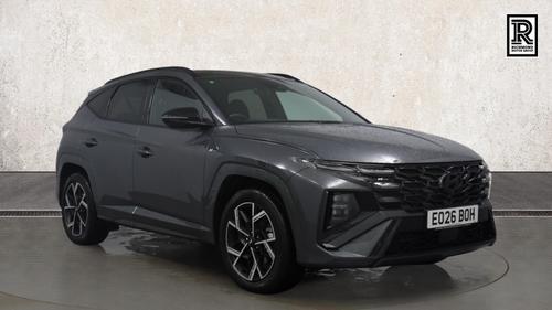 Used 2026 Hyundai TUCSON 1.6T N Line S SUV 5dr Petrol Hybrid Auto Euro 6 (s/s) (239 ps) Grey at Richmond Motor Group
