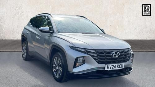 Used 2024 Hyundai TUCSON 1.6 T-GDi SE Connect SUV 5dr Petrol Manual Euro 6 (s/s) (150 ps) Silver at Richmond Motor Group