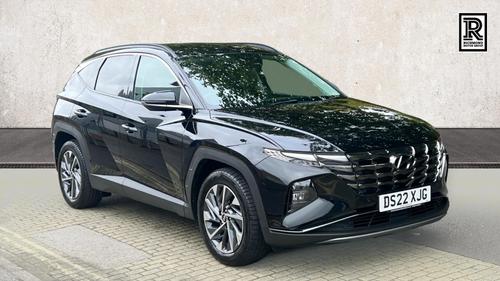Used 2022 Hyundai TUCSON 1.6 T-GDi Premium SUV 5dr Petrol Manual Euro 6 (s/s) (150 ps) Black at Richmond Motor Group