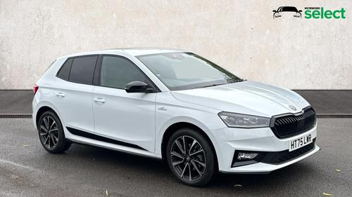 Used 2026 Skoda Fabia 1.5 TSI Monte Carlo Edition Hatchback 5dr Petrol DSG Euro 6 (s/s) (150 ps) White at Richmond Motor Group