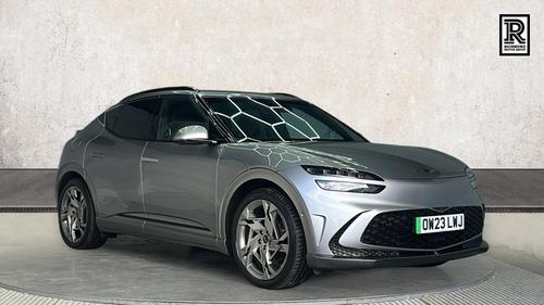 Used 2023 Genesis GV60 77.4kWh Sport Plus SUV 5dr Electric Auto 4WD (Dual Motor) (490 ps) Silver at Richmond Motor Group