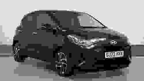 Used 2023 Hyundai i10 1.0 Premium Hatchback 5dr Petrol Auto Euro 6 (s/s) (67 ps) Black at Richmond Motor Group