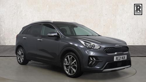 Used 2021 Kia NIRO 1.6 GDi 3 SUV 5dr Petrol Hybrid DCT Euro 6 (s/s) (139 bhp) Grey at Richmond Motor Group