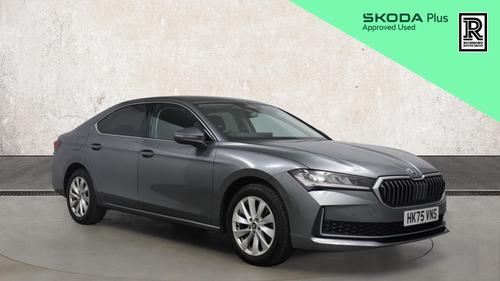 Used 2025 Skoda SUPERB Superb Hatch SE Technology 2.0 TDI 150 PS DSG Graphite Grey metallic at Richmond Motor Group