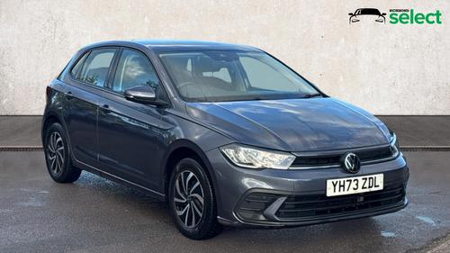 Used 2023 Volkswagen Polo 1.0 TSI Life Hatchback 5dr Petrol Manual Euro 6 (s/s) (95 ps) Grey at Richmond Motor Group