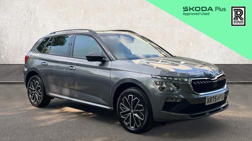Used 2025 Skoda KAMIQ 1.0 TSI Design Edition SUV 5dr Petrol DSG Euro 6 (s/s) (116 ps) Grey at Richmond Motor Group