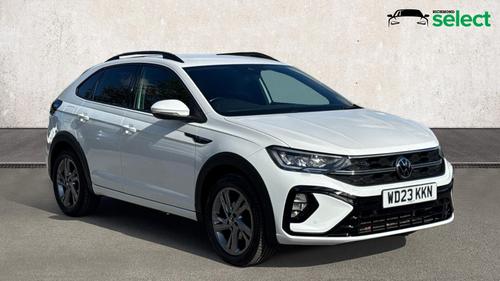 Used 2023 Volkswagen Taigo 1.5 TSI R-Line SUV 5dr Petrol DSG Euro 6 (s/s) (150 ps) White at Richmond Motor Group