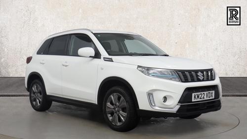 Used 2022 Suzuki Vitara 1.4 Boosterjet MHEV SZ-T SUV 5dr Petrol Hybrid Auto Euro 6 (s/s) (129 ps) White at Richmond Motor Group