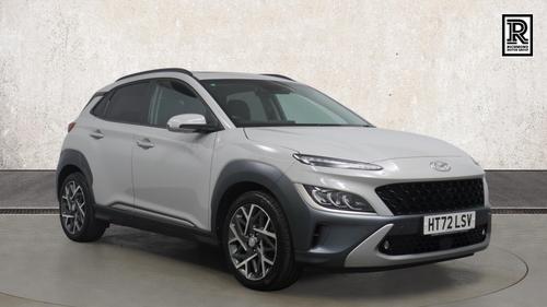 Used 2023 Hyundai KONA 1.6 h-GDi Ultimate SUV 5dr Petrol Hybrid DCT Euro 6 (s/s) (141 ps) Grey at Richmond Motor Group