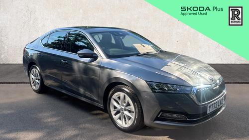 Used 2023 Skoda OCTAVIA 1.5 TSI ACT SE L Hatchback 5dr Petrol Manual Euro 6 (s/s) (150 ps) Grey at Richmond Motor Group
