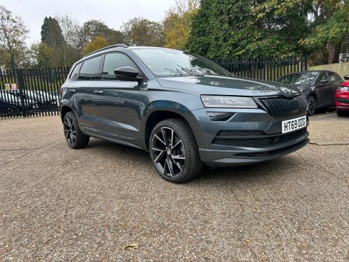 Used 2020 Skoda KAROQ 1.5 TSI ACT SportLine SUV 5dr Petrol Manual Euro 6 (s/s) (150 ps) at Richmond Motor Group