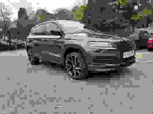 Used 2020 Skoda KAROQ 1.5 TSI ACT SportLine SUV 5dr Petrol Manual Euro 6 (s/s) (150 ps) Grey at Richmond Motor Group