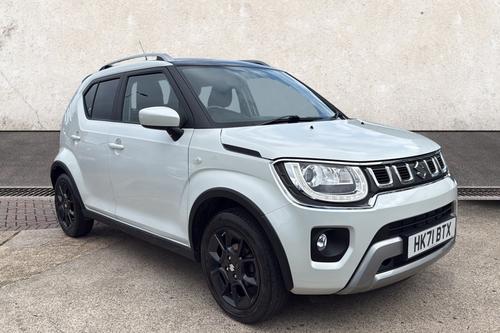 Used 2021 Suzuki Ignis 1.2 Dualjet MHEV SZ-T Hatchback 5dr Petrol Hybrid Manual Euro 6 (s/s) (83 ps) White at Richmond Motor Group