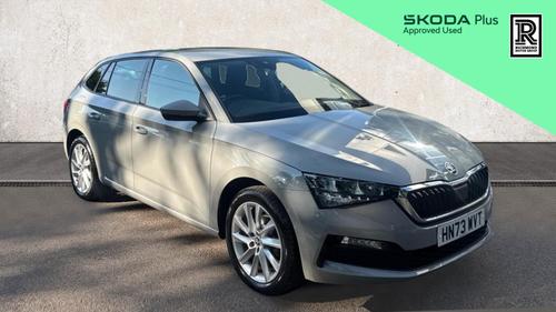 Used 2023 Skoda SCALA 1.0 TSI SE L Hatchback 5dr Petrol Manual Euro 6 (s/s) (110 ps) Grey at Richmond Motor Group
