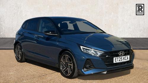 Used 2025 Hyundai i20 1.0 T-GDi N Line S DCT Euro 6 (s/s) 5dr Blue at Richmond Motor Group