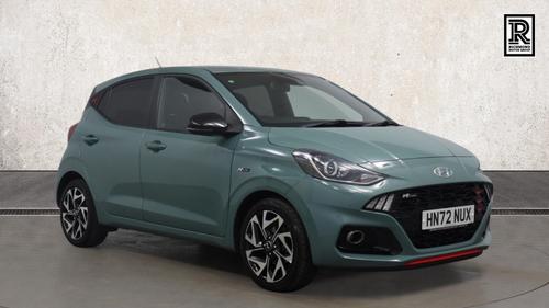 2022 HYUNDAI I10 1.0 T GDI N LINE HATCHBACK 5DR PETROL MANUAL EURO 6 S... photo