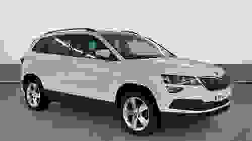 Used 2019 Skoda KAROQ 1.6 TDI SE SUV 5dr Diesel Manual Euro 6 (s/s) (115 ps) White at Richmond Motor Group