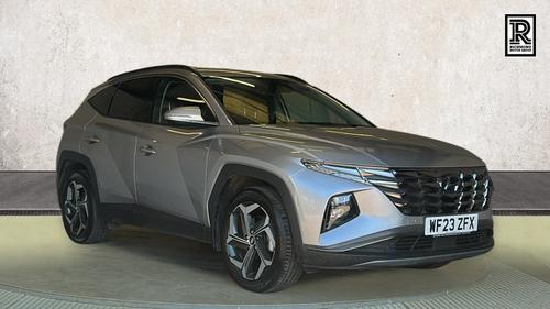 Used 2023 Hyundai TUCSON 1.6 h T-GDi Premium SUV 5dr Petrol Hybrid Auto Euro 6 (s/s) (230 ps) Silver at Richmond Motor Group