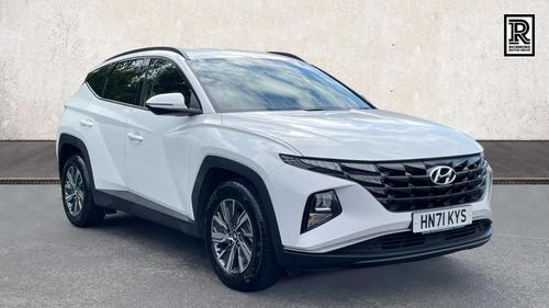 Used 2021 Hyundai TUCSON 1.6 T-GDi SE Connect SUV 5dr Petrol Manual Euro 6 (s/s) (150 ps) White at Richmond Motor Group