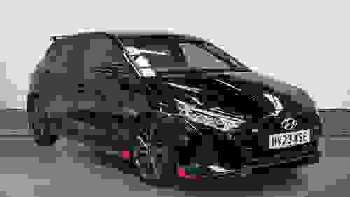 Used 2023 Hyundai i20 1.6 T-GDi N Hatchback 5dr Petrol Manual Euro 6 (s/s) (204 ps) Black at Richmond Motor Group