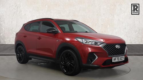 Used 2020 Hyundai TUCSON 1.6 T-GDi N Line SUV 5dr Petrol Manual Euro 6 (s/s) (177 ps) Red at Richmond Motor Group
