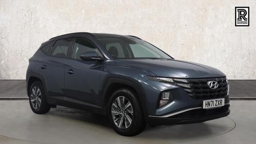 Used 2021 Hyundai TUCSON 1.6 T-GDi SE Connect SUV 5dr Petrol Manual Euro 6 (s/s) (150 ps) Blue at Richmond Motor Group