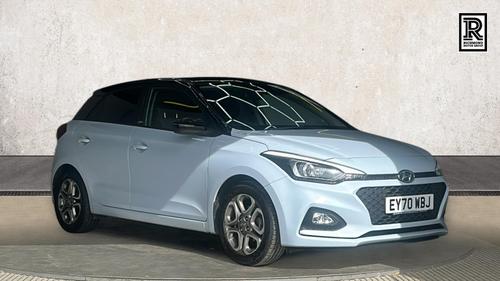 Used 2021 Hyundai i20 1.2 Play Hatchback 5dr Petrol Manual Euro 6 (s/s) (84 ps) Blue at Richmond Motor Group