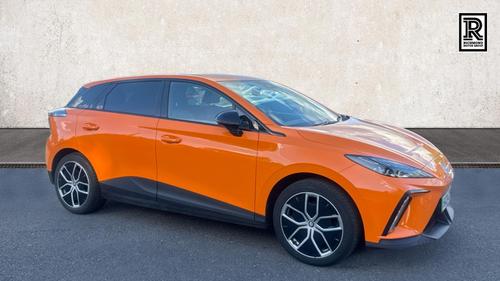 Used 2024 MG MG4 64kWh Trophy Long Range Hatchback 5dr Electric Auto (203 ps) Orange at Richmond Motor Group