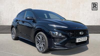 Used 2023 Hyundai KONA 1.0 T-GDi MHEV N Line SUV 5dr Petrol Hybrid Manual Euro 6 (s/s) (120 ps) at Richmond Motor Group