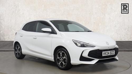 Used 2024 MG MG3 Hybrid+ Trophy 1.5 HEV Auto White at Richmond Motor Group