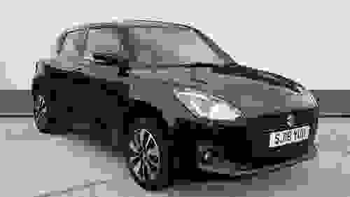 Used 2018 Suzuki Swift 1.2 Dualjet MHEV SZ5 Hatchback 5dr Petrol Hybrid Manual ALLGRIP Euro 6 (s/s) (90 ps) Black at Richmond Motor Group