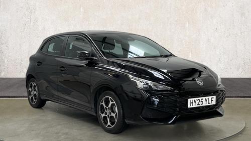 Used 2025 MG MG3 1.5 SE Hatchback 5dr Petrol Manual Euro 6 (s/s) (115 ps) Black at Richmond Motor Group