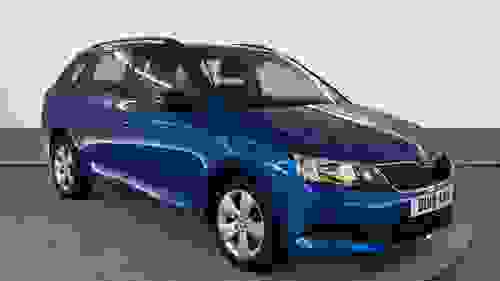 Used 2018 Skoda FABIA 1.0 TSI SE Estate 5dr Petrol DSG Euro 6 (s/s) (110 ps) Blue at Richmond Motor Group