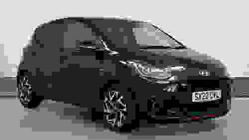 Used 2022 Hyundai i10 1.0 T-GDi N Line Hatchback 5dr Petrol Manual Euro 6 (s/s) (100 ps) Black at Richmond Motor Group