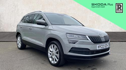 Used 2022 Skoda Karoq 1.5 TSI ACT SE L SUV 5dr Petrol DSG Euro 6 (s/s) (150 ps) Grey at Richmond Motor Group