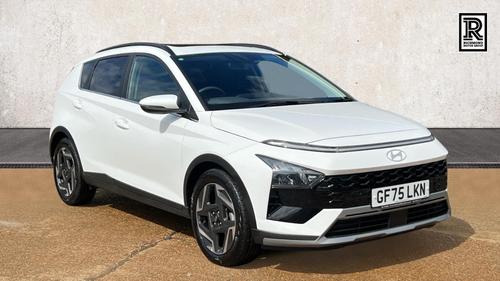 Used 2025 Hyundai BAYON 1.0 T-GDi Ultimate SUV 5dr Petrol Manual Euro 6 (s/s) (100 ps) White at Richmond Motor Group