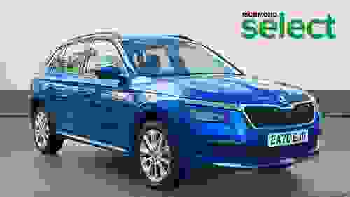 Used 2020 Skoda KAMIQ 1.0 TSI SE SUV 5dr Petrol DSG Euro 6 (s/s) (116 ps) Blue at Richmond Motor Group