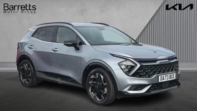 Used 2023 Kia Sportage 1.6 T-GDi ISG 48V GT-LINE Lunar Silver at Kia Motors UK