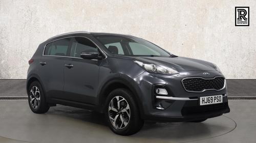 Used 2019 Kia Sportage 1.6 GDi 2 SUV 5dr Petrol Manual Euro 6 (s/s) (130 bhp) Grey at Richmond Motor Group