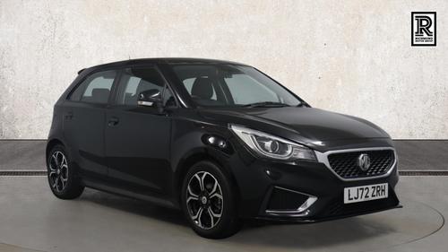Used 2023 MG MG3 1.5 VTi-TECH Exclusive Nav Hatchback 5dr Petrol Manual Euro 6 (s/s) (106 ps) Black at Richmond Motor Group
