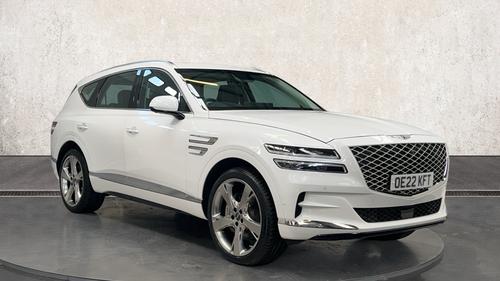 Used 2022 Genesis GV80 2.5T Luxury Plus SUV 5dr Petrol Auto 4WD Euro 6 (s/s) (6 Seat) (304 ps) White at Richmond Motor Group