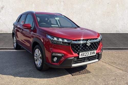 Used 2023 Suzuki S-Cross 1.4 Boosterjet MHEV Motion SUV 5dr Petrol Hybrid Manual Euro 6 (s/s) (129 ps) Red at Richmond Motor Group