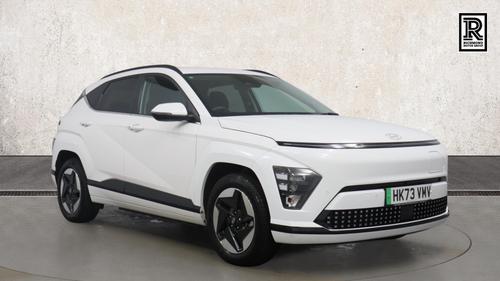 Used 2023 Hyundai KONA 48.4kWh Advance SUV 5dr Electric Auto (156 ps) White at Richmond Motor Group