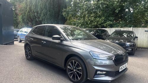 Used 2024 Skoda FABIA 1.0 TSI Monte Carlo Hatchback 5dr Petrol Manual Euro 6 (s/s) (116 ps) Grey at Richmond Motor Group