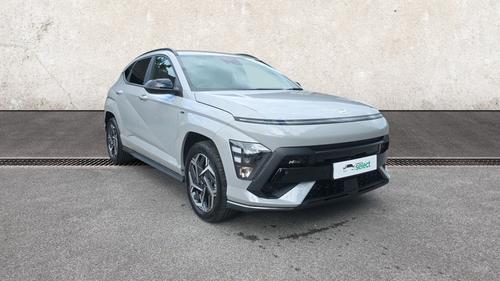 Used 2025 Hyundai KONA 1.6 h-GDi N Line SUV 5dr Petrol Hybrid DCT Euro 6 (s/s) (129 ps) Grey at Richmond Motor Group
