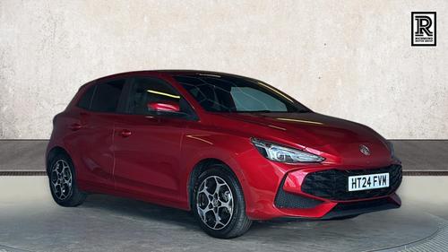 Used ~ MG MG3 Hybrid+ Trophy 1.5 HEV Auto Dynamic Red at Richmond Motor Group