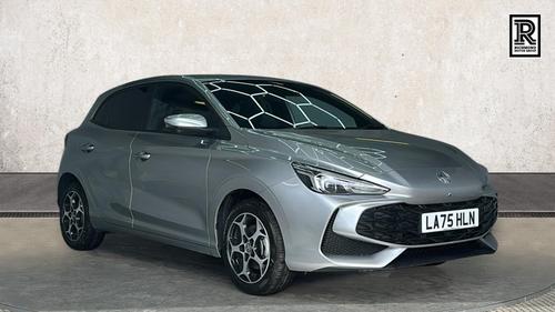 Used 2025 MG MG3 Hybrid+ Trophy 1.5 HEV Auto Silver at Richmond Motor Group