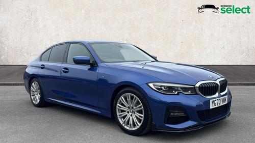 Used 2020 BMW 3 Series 2.0 320i M Sport Saloon 4dr Petrol Auto Euro 6 (s/s) (184 ps) Blue at Richmond Motor Group