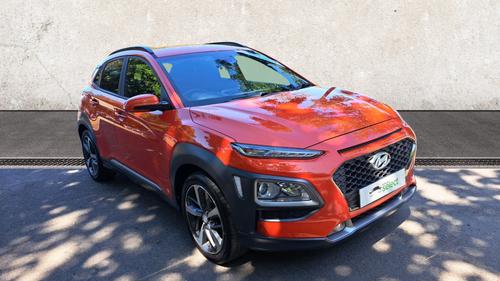 Used 2019 Hyundai KONA 1.0 T-GDi Premium SE SUV 5dr Petrol Manual Euro 6 (s/s) (120 ps) Orange at Richmond Motor Group