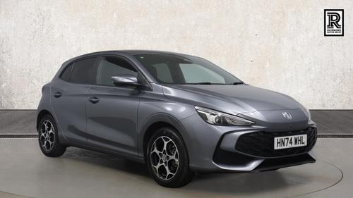 Used 2024 MG MG3 Hybrid+ Trophy 1.5 HEV Auto Grey at Richmond Motor Group